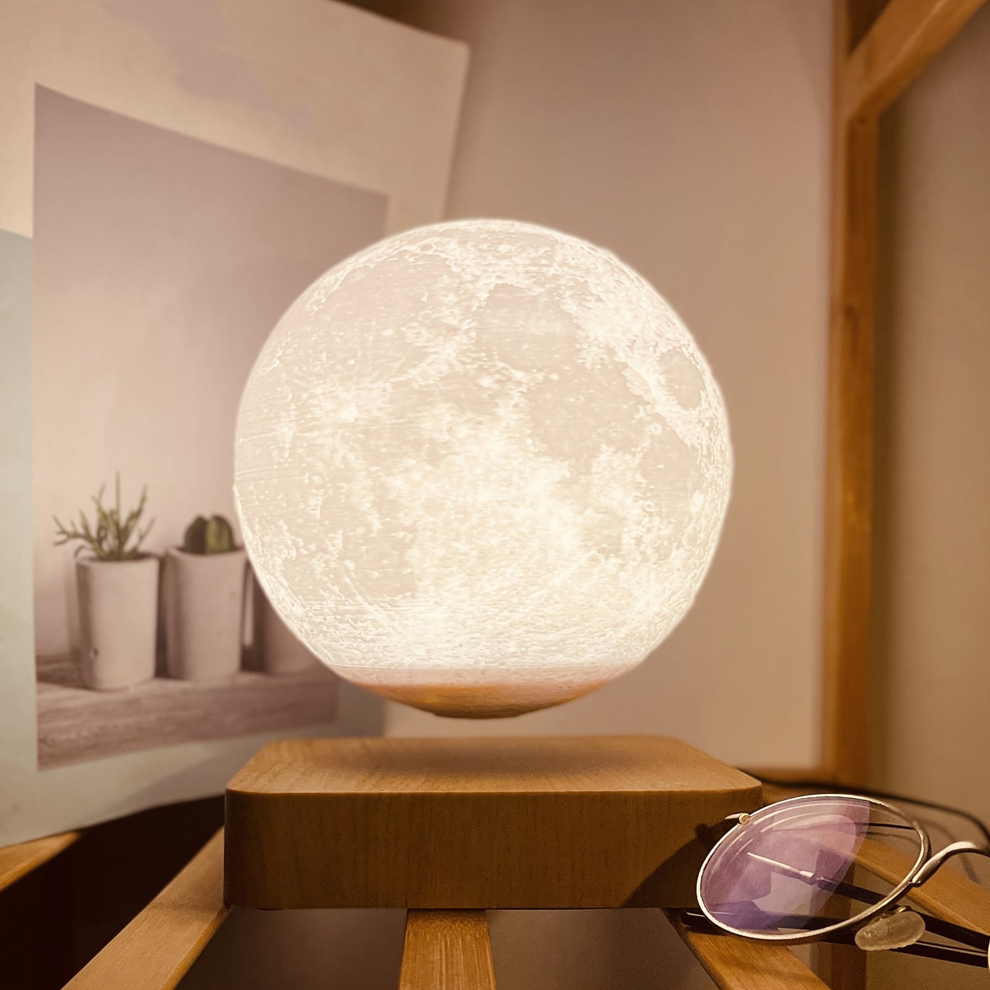 Maglev Moon Lamp