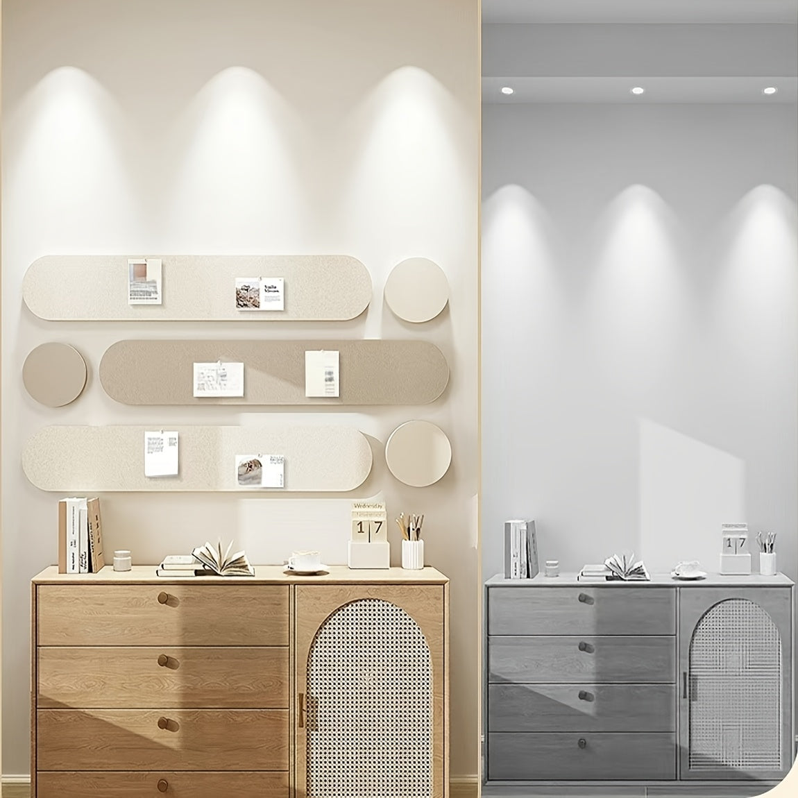 Felt Board Wall Sticker Bedroom Decoration Photo Wall Background