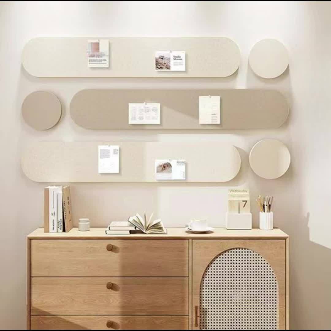 Felt Board Wall Sticker Bedroom Decoration Photo Wall Background