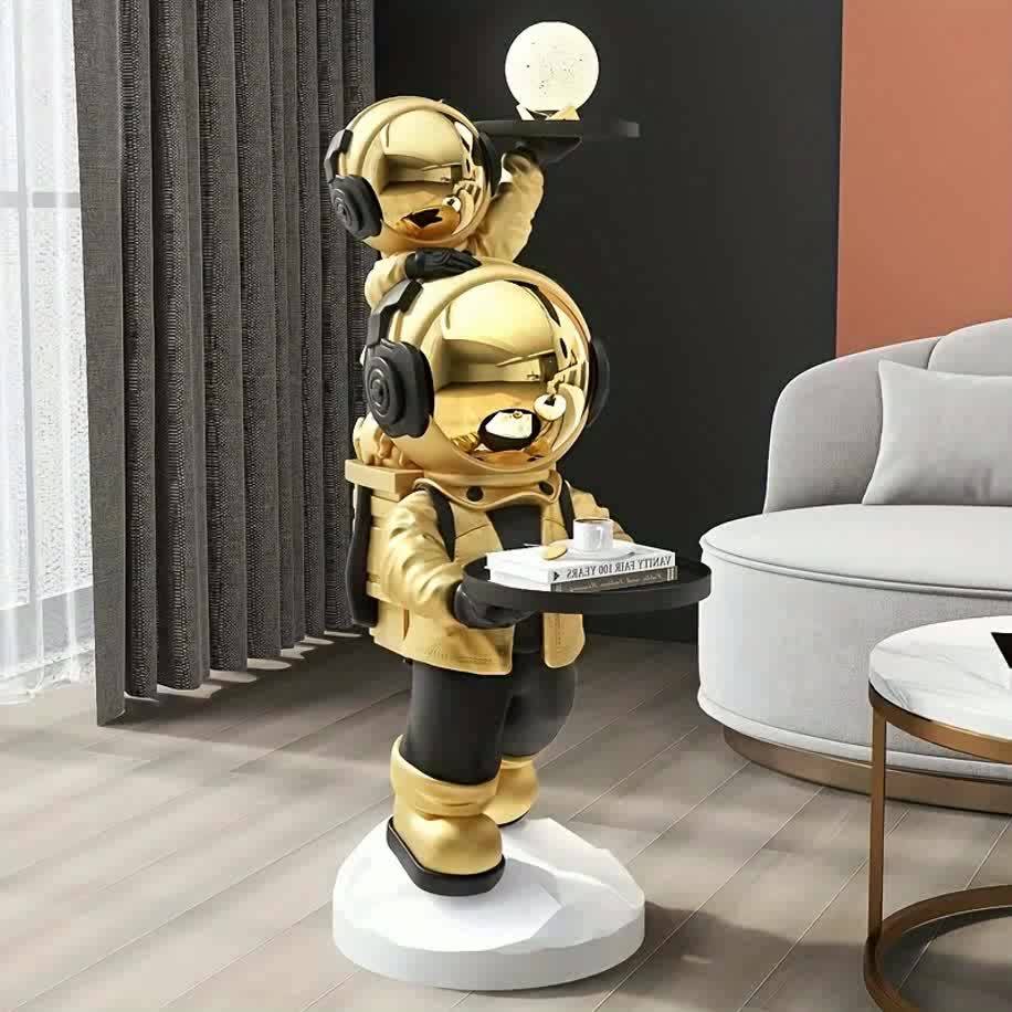 Astronaut Large Floor Ornament Home Decor Next To The Living Room TV Cabinet Tray Spaceman Housewarming Gift