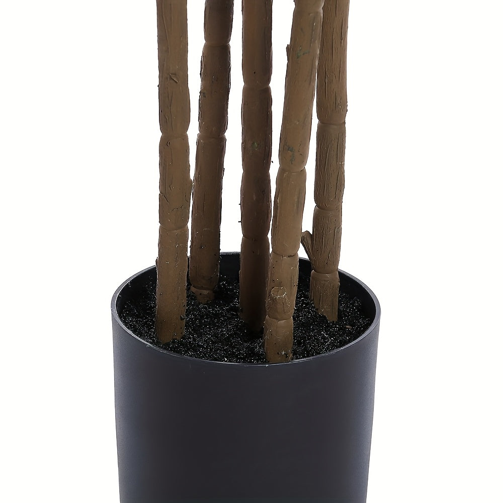 Artificial Tree for Decoration 6ft Tall Artificial Rubber Tree Oak Tree - Large Floor Plants for Home or Office Room Decoration and Birthday