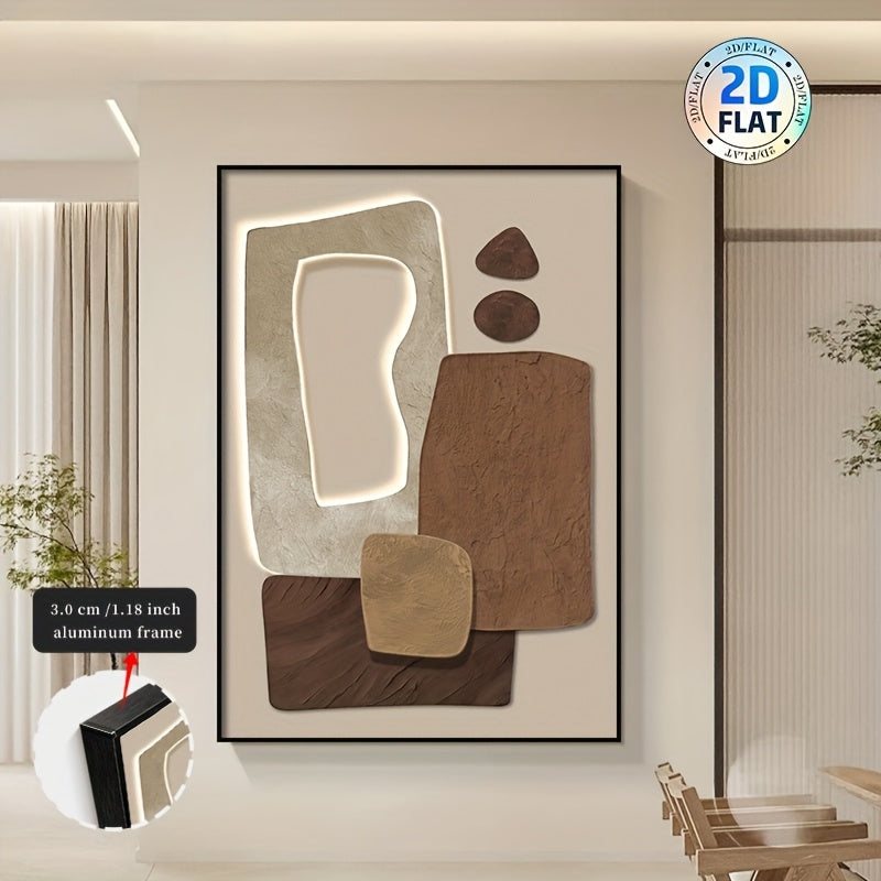 2D Flat, Su Yunyu Aluminum Alloy Framed Painting, 2D\u002FFLAT HD Print Poster