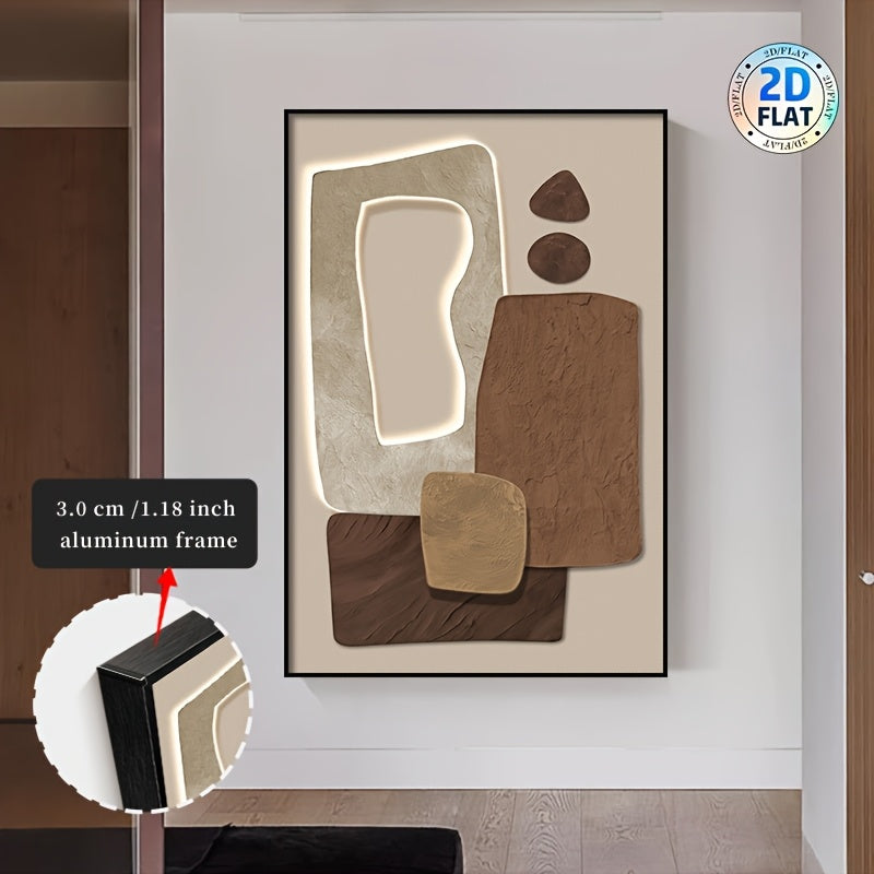 2D Flat, Su Yunyu Aluminum Alloy Framed Painting, 2D\u002FFLAT HD Print Poster
