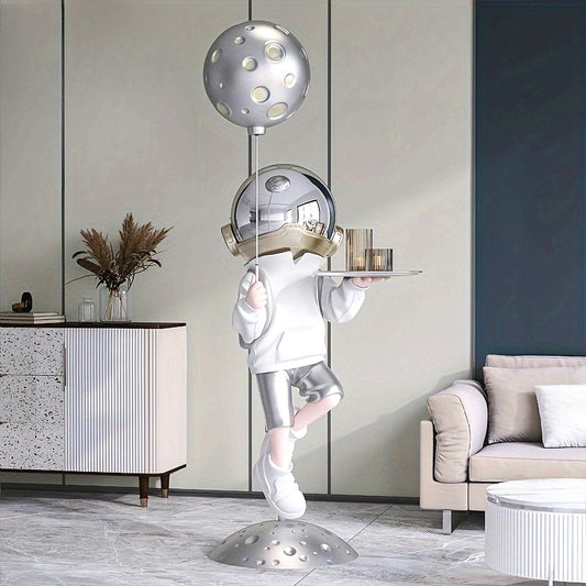Space Astronaut Cartoon Furniture Decorative Piece for Living Room, Entryway TV Cabinet - Premium Home Decoration