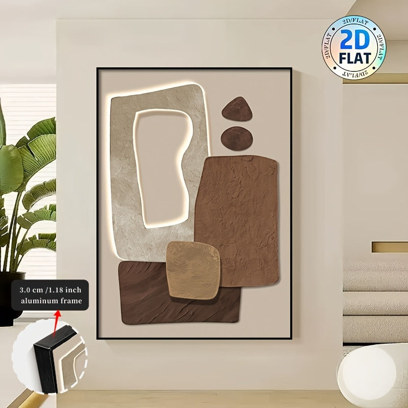 2D Flat, Su Yunyu Aluminum Alloy Framed Painting, 2D\u002FFLAT HD Print Poster