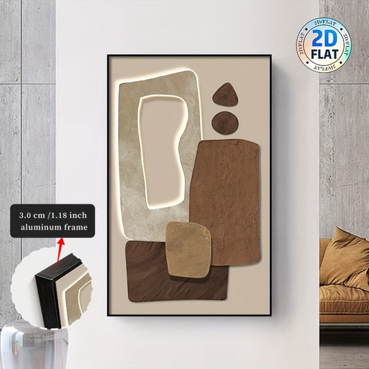 2D Flat, Su Yunyu Aluminum Alloy Framed Painting, 2D\u002FFLAT HD Print Poster