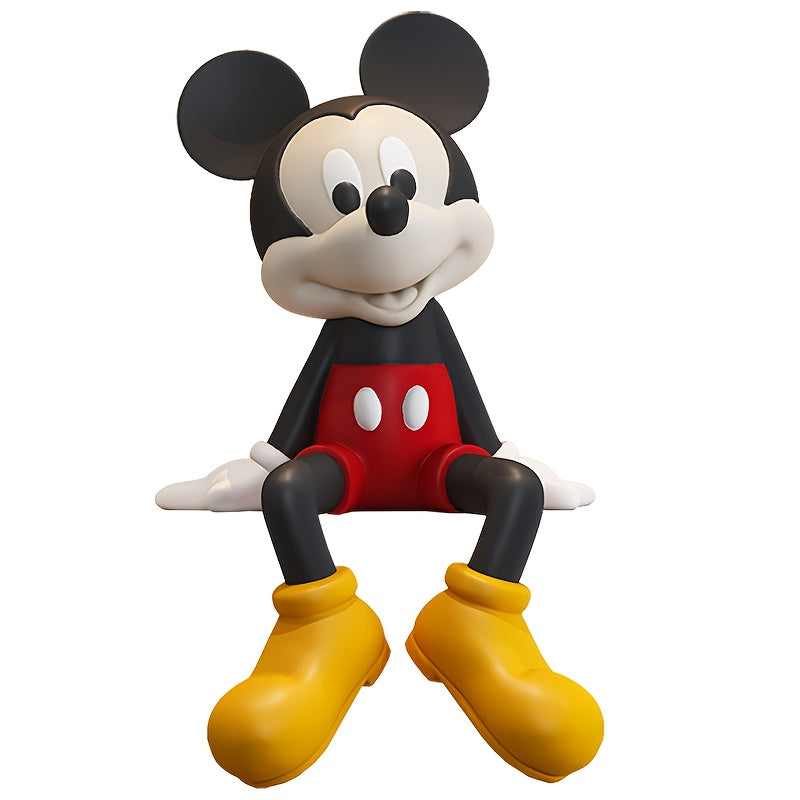 Mickey & Minnie Mouse Figurine 1pc Large Mickey & Minnie Mouse Love Heart Figurine - High-End Home Decor - Perfect for Living Room TV Stand, Ideal Housewarming or Valentine's Day Gift