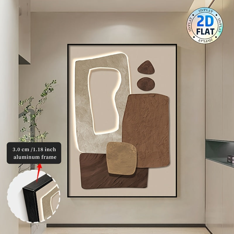 2D Flat, Su Yunyu Aluminum Alloy Framed Painting, 2D\u002FFLAT HD Print Poster
